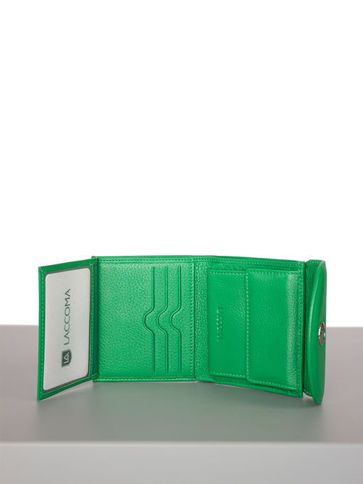 LACCOMA кошелек LA-2075-З-темно-коричневый натуральная замша  фото 4