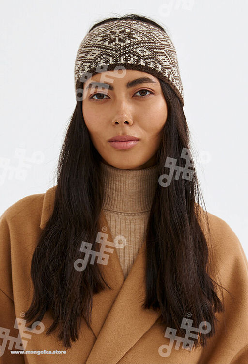 Повязка из 100% монгольской шерсти (арт. 05109) - Тод оймс ххк фото 4