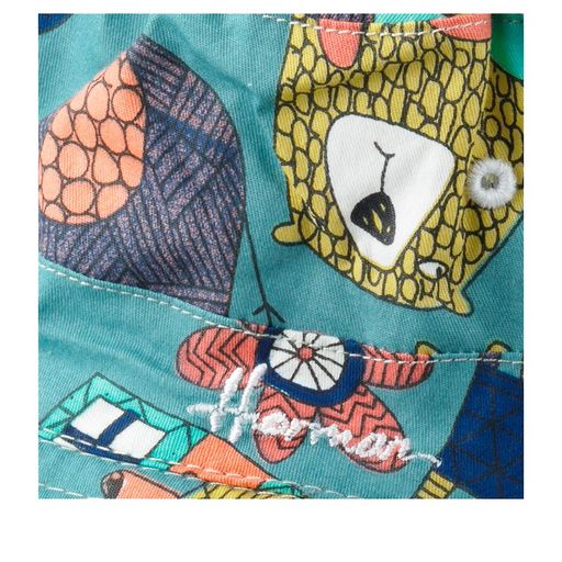 Детская панама HERMAN арт. BUCKET 024 (голубой)