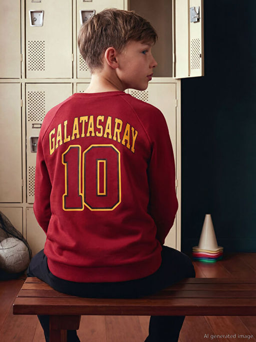 Galatasaray Bask?l? Erkek ?ocuk E?ofman Tak?m?