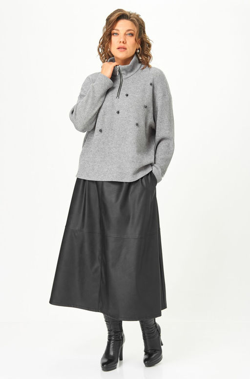 Джемпер ANDINA CITY 3016-25 серый