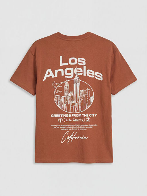 Los Angeles Bask?l? Erkek ?ocuk Ti??rt