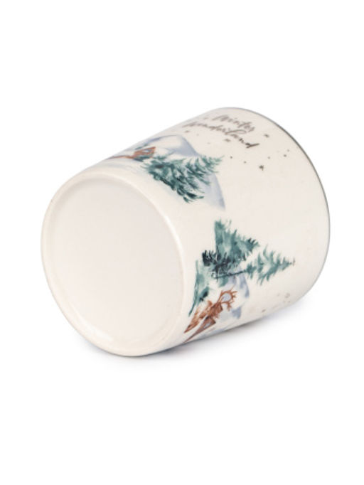 Набор десертная тарелка 20см + кружка 330мл WINTER FOREST - SIJ фото 4