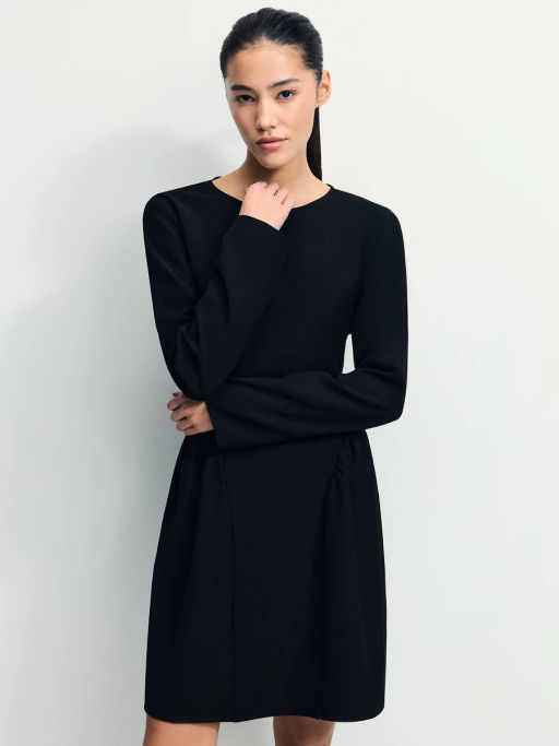 Платье мини со сборкой на бедрах / Zarina