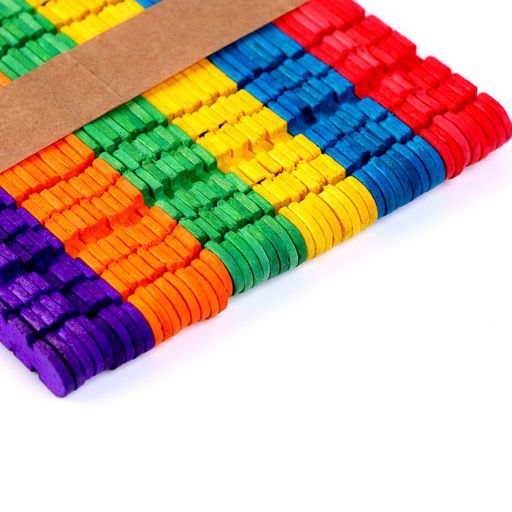 Конструктор Построй дом, цветные палочки - Лесная мастерская фото 3