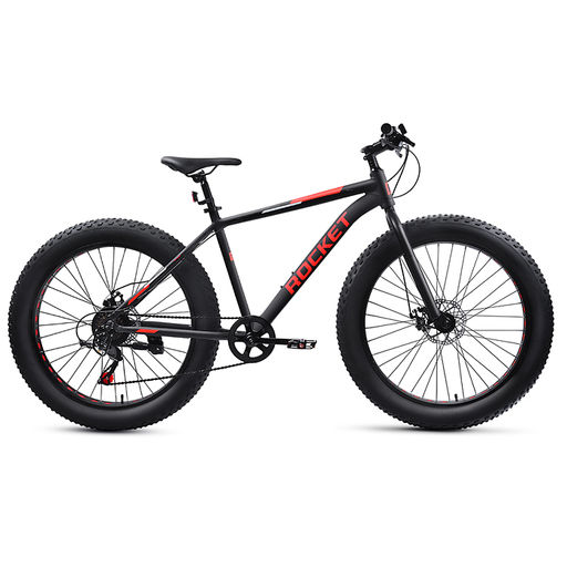 Велосипед 26" Rocket Fat 26, цвет черный, размер 18"