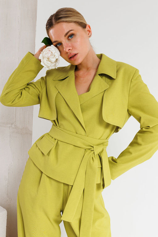 Костюм AmberA 2030 горчица  фото 3