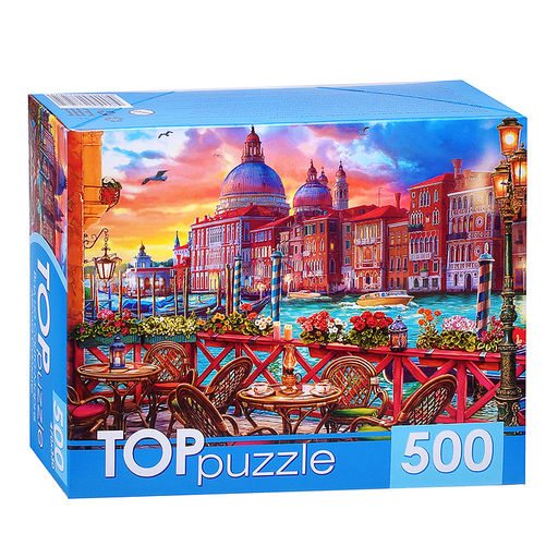 Пазлы 500 TOPpuzzle. "Вид на Санта Мария делла Салюте"