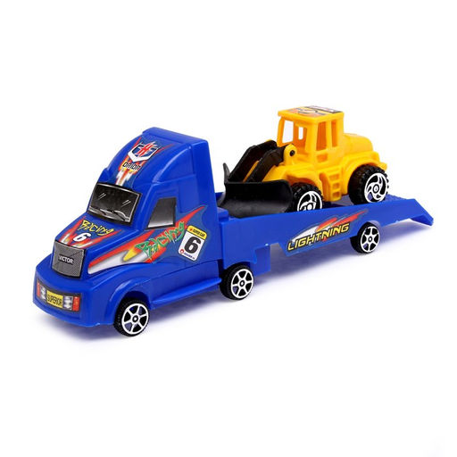 Инерционная машина Эвакуатор, с трактором, цвета МИКС - Simaland фото 9