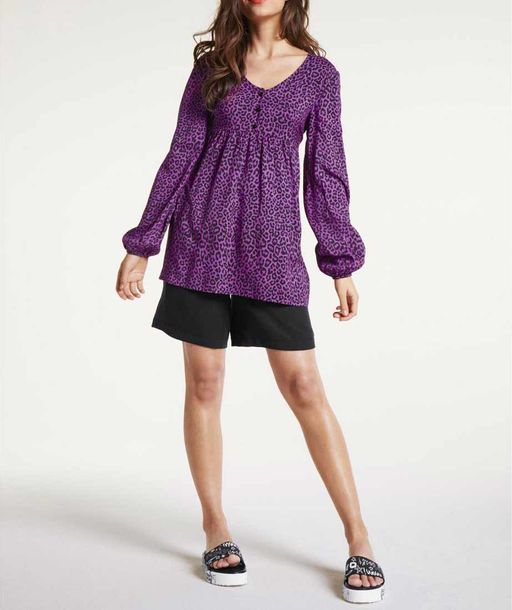 Блузка, лилово-черная - Heine фото 6