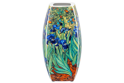 Ваза 1,5 л 11*11*21 см Ирисы квадрат, NEW BONE CHINA - Elan gallery фото 10