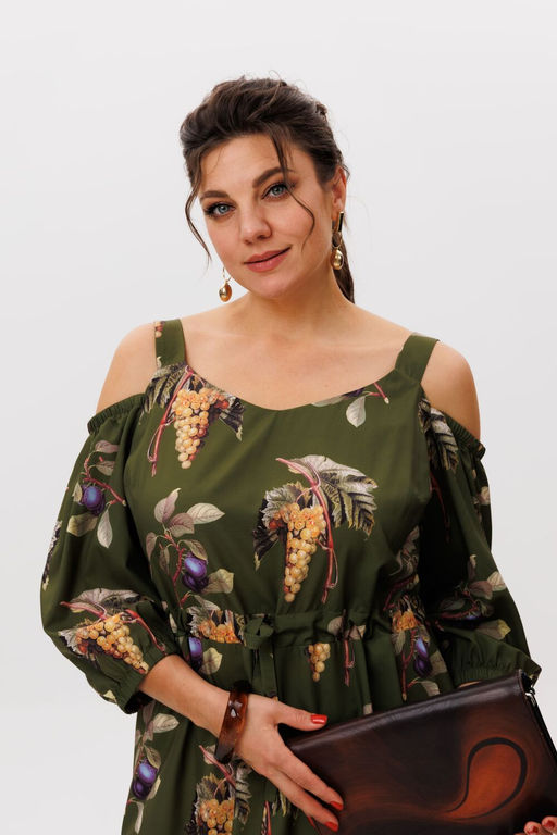 Платье ANELLI 1615 виноградная лоза