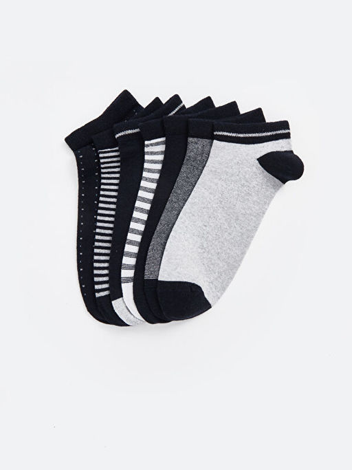 ?izgili Erkek Patik ?orap 7li