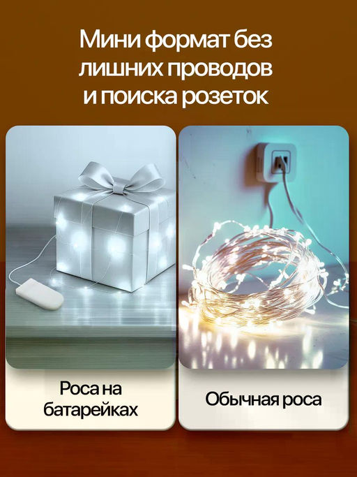 61109 Гирлянда нить роса