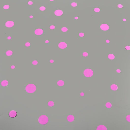 Пленка для цветов "Круги" сиреневая 0,7 х 8.2 м, 40мкм