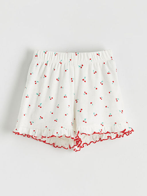 Beli Lastikli K?z ?ocuk ?ort 2li