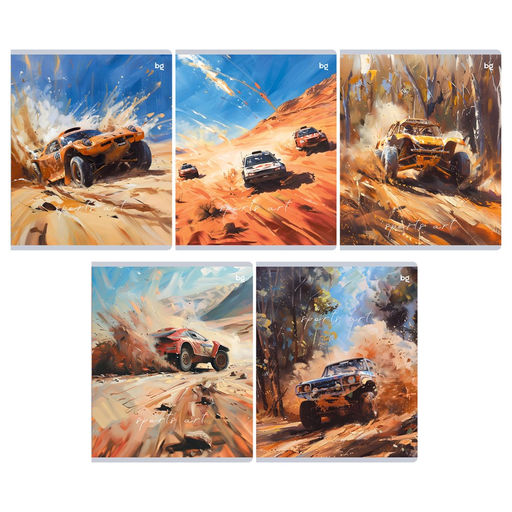 Цена за 2 шт. Тетрадь 48л. BG "Sport art" клетка (Т5ск48_вл 64180) выб. лак