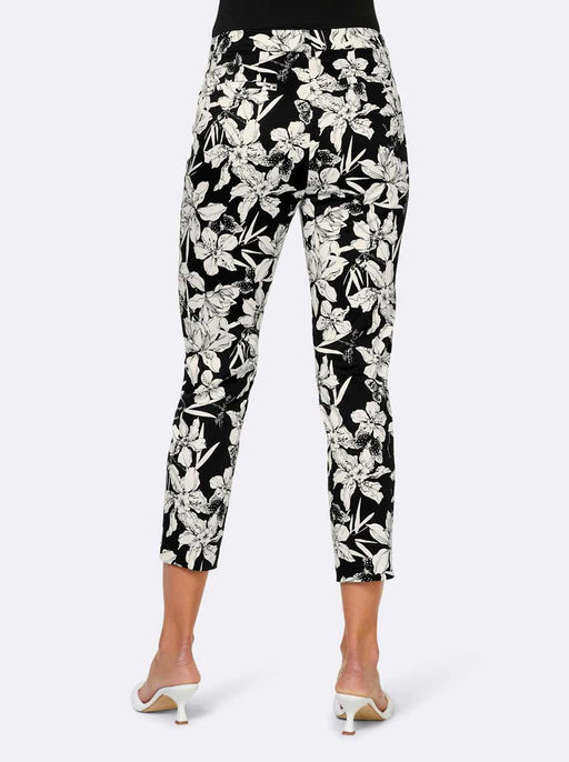 Брюки 7/8, черные-экрю - Ashley brooke фото 4