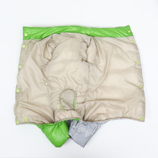 Комбинезон Ультра светоотражающий, размер 10 (ДС 21 см, ОГ 34 см, ОШ 24 см), зелёный - Simaland фото 6