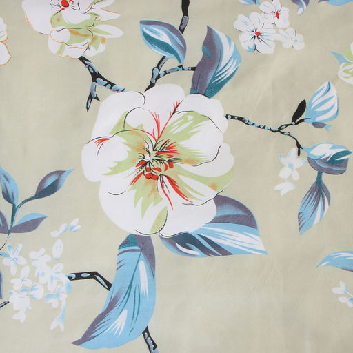 Постельное бельё 2 сп Экономь и Я Flower, 173х215см, 175х214см, 50х70см-2шт, микрофибра, 60г/м2  фото 3