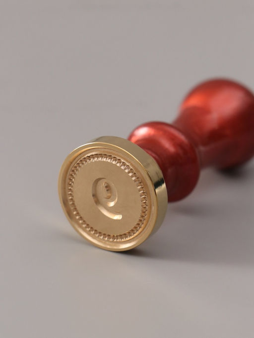 Печать для сургуча с пластиковой ручкой «Классика цифра 9», 2.5×2.5×6.3 см