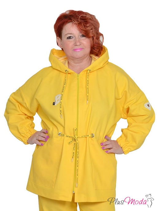 Жакет-парка Модель №1907 размеры 44-84 - Plusmoda фото 10