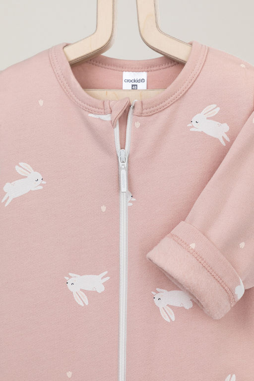 Crockid _ К 6192/дымчатая роза,зайчики комбинезон яс  фото 2