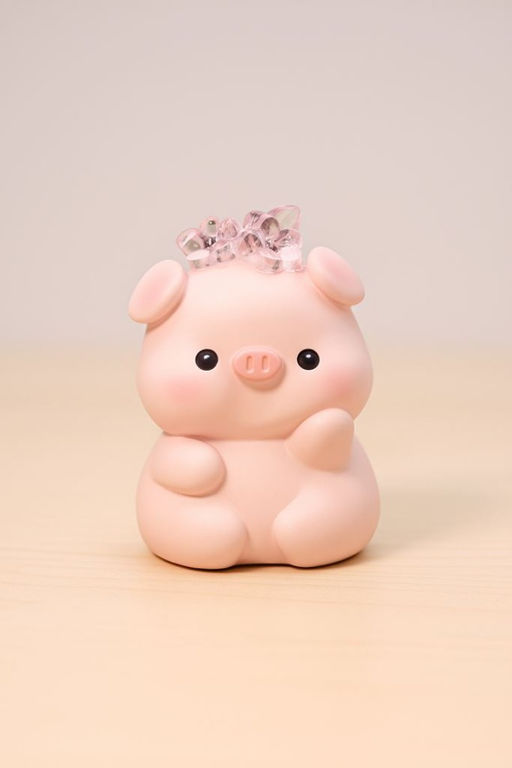 Ночник Cute pig (8,5 см), пластик