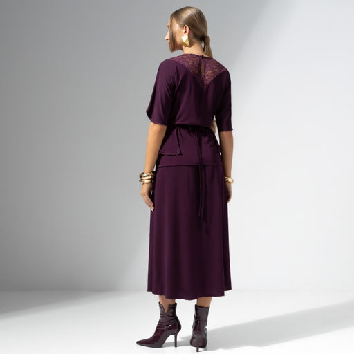 Костюм с юбкой с декоративными завязками на поясе Ручаюсь за успех (2 в 1 new) - Charutti фото 5