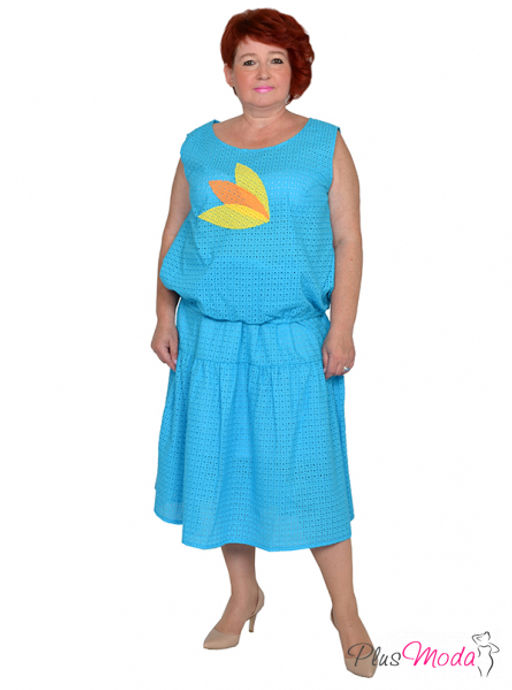 Майка Модель №1640 размеры 44-84 - Plusmoda фото 11