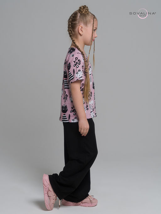 Костюм Лето коты лео-черный - Sovalina фото 23