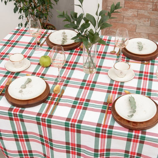 Скатерть Этель Holiday decoration, 149?220 см, хлопок 100%, репс 210 г/м?