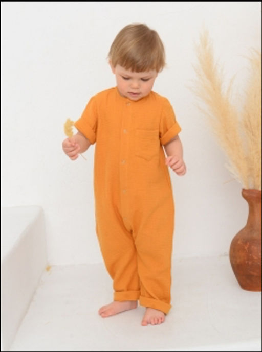 Песочник из муслина салатовый - Carrot фото 5