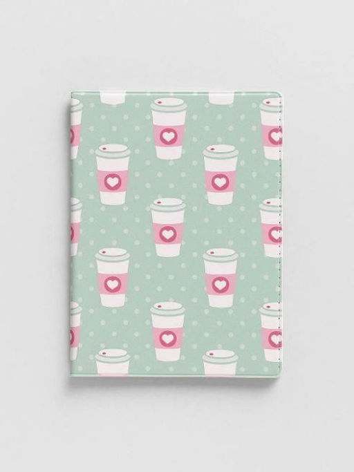 ОБЛОЖКА ДЛЯ ПАСПОРТА Love Cups, плотность 600 мкм