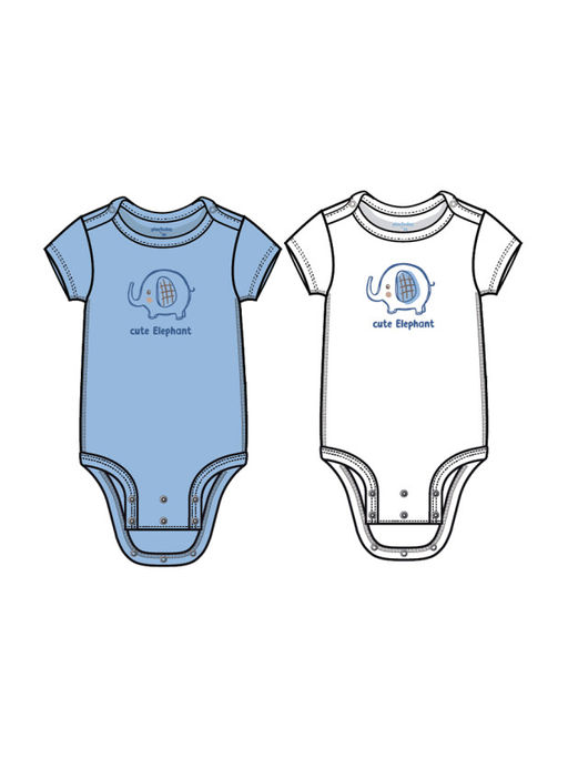 PlayToday / Боди для мальчика, 2 шт. в комплекте  фото 3