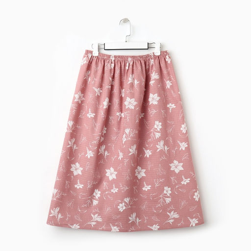 Полотенце - парео для бани «Этель. Лилия», 80×144 см, хлопок 100%, розовое