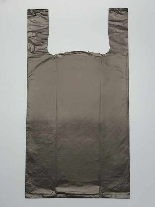 Цена за 100 шт. Пакет-майка ПНД чёрная 30+16х55/13 мкм