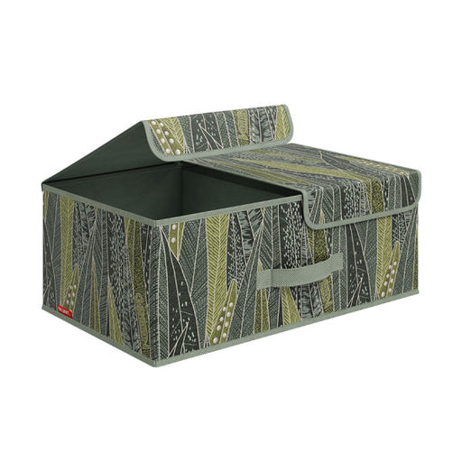 VAL GR-BOX-L2 Короб стеллажный 2-х секционный, 50*30*20 см, GREEN, шт