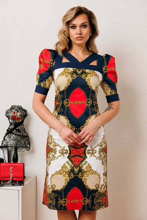 Платье Мода Юрс 2874-Р черный - Mira fashion фото 367