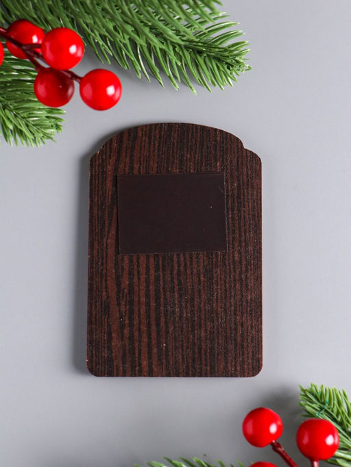 Набор магнитов на холодильник с календарём 2026, 2 шт., Конь: С Новым годом, Счастья в дом, 9.5?6.5 см