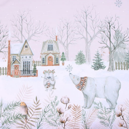 Комплект штор д/кухни с подхватами Звери в городе 145х180см-2 шт., 100% п/э - Этель фото 7