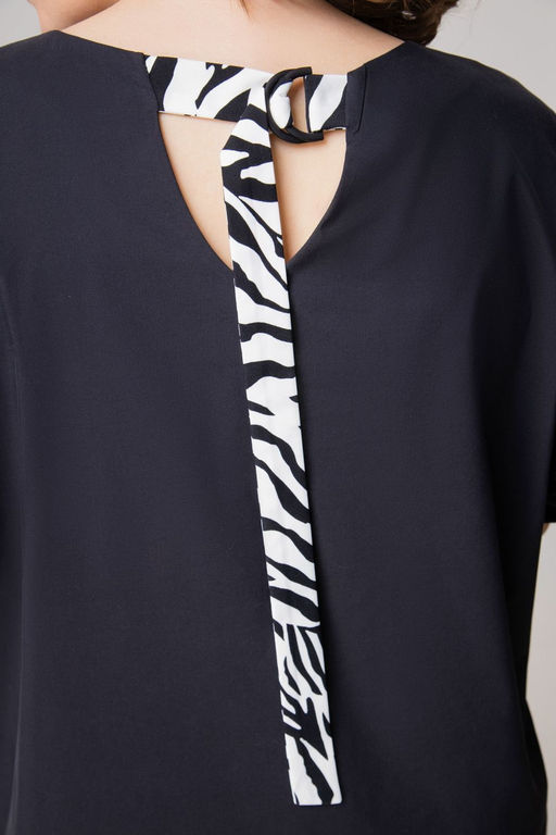 Костюм EVA GRANT 170 черный+принт зебра