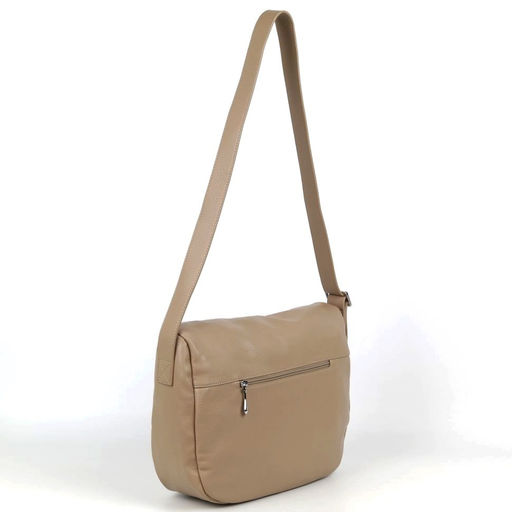 Женская сумка через плечо из эко кожи 2967 Хаки - Cidirro фото 3