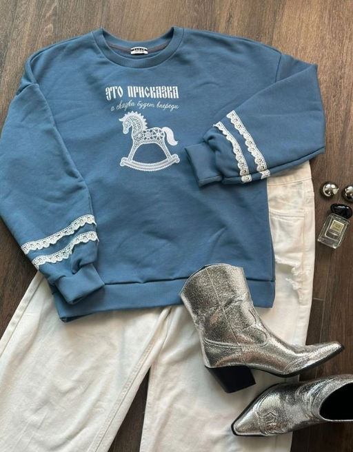 Свитшот Присказка - Sahar art lab фото 10