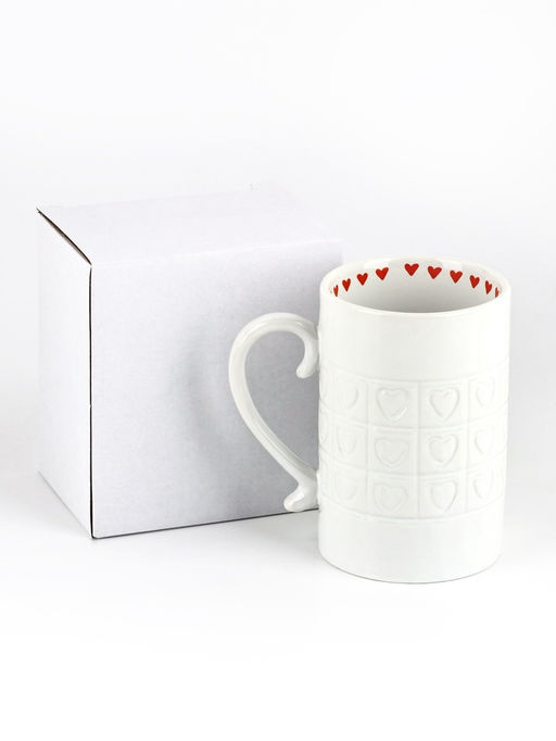 Кружка керамическая Сердце, 300 мл