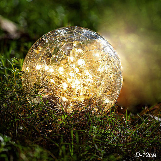 Светильник садовый на солнечной батарее d 12 см / PM-922 /уп 36/