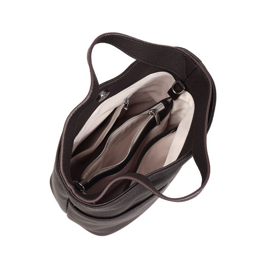 Женская сумка, кожа, MIRONPAN 560608 Коричневый