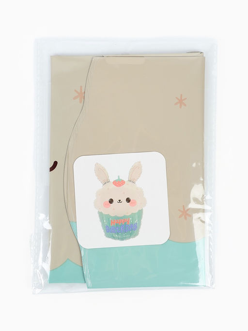 Цена за 3 шт. Воздушный шар фольгированный 26" «Зайчик»