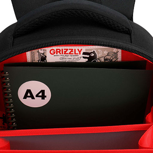 RAz-687-7 Рюкзак школьный с картхолдером на держателе - Grizzly фото 24