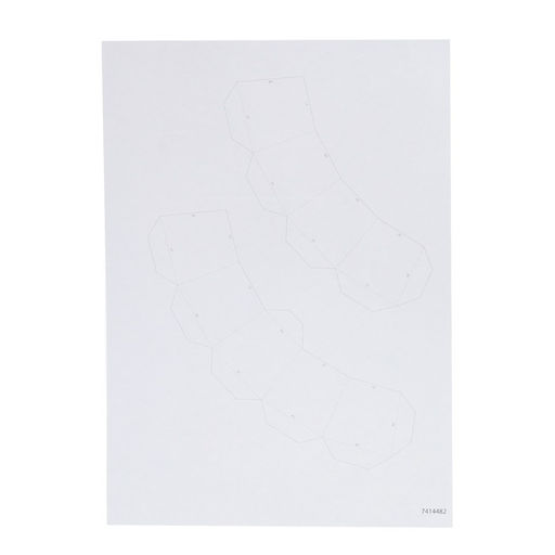 Полигональный конструктор Ракета, 10 листов - Unicon фото 4